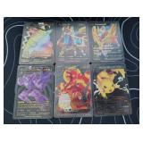 Pokemon Rare Black Foil Cards Lot