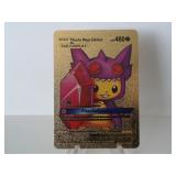 Pokemon Rare Gold Pikachu Mega Sableye
