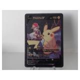Pokemon Rare Black Pikachu V