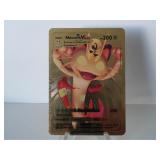 Pokemon Rare Gold Meowth Vmax