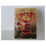 Pokemon Rare Gold Meowth Vmax