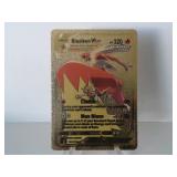 Pokemon Rare Gold Blaziken Vmax