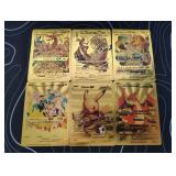 Pokemon Rare Gold Foil Cards Lot