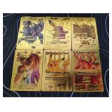 Pokemon Rare Gold Foil Cards Lot