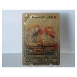 Pokemon Rare Gold Dragonite V
