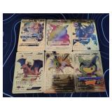 Pokemon Rare Gold Foil Cards Lot