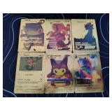 Pokemon Rare Gold Foil Cards Lot