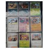 Pokemon Rare Holo Cards in Sheet