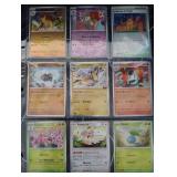 Pokemon Rare Holo Cards in Sheet