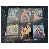 Pokemon Rare Black Foil Cards Lot