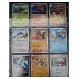 Pokemon Rare Holo Cards in Sheet