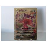 Pokemon Rare Gold Gengar Vmax