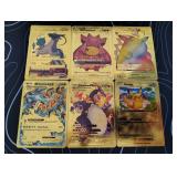 Pokemon Rare Gold Foil Cards Lot