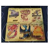 Pokemon Rare Gold Foil Cards Lot