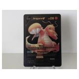 Pokemon Rare Black Dragonite V