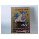 Pokemon Rare Gold Calyrex Vmax