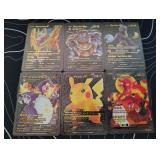 Pokemon Rare Black Foil Cards Lot