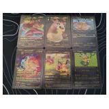 Pokemon Rare Black Foil Cards Lot