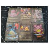Pokemon Rare Black Foil Cards Lot