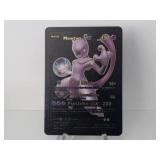 Pokemon Rare Black Mewtwo GX
