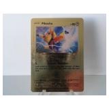 Pokemon Rare Gold Pikachu