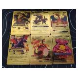 Pokemon Rare Gold Foil Cards Lot