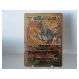 Pokemon Rare Gold Moltres, Zapdos, Articuno GX