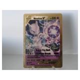Pokemon Rare Gold Mewtwo V