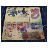 Pokemon Rare Gold Foil Cards Lot