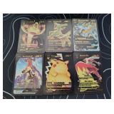 Pokemon Rare Black Foil Cards Lot