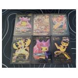 Pokemon Rare Black Foil Cards Lot
