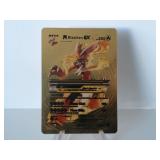Pokemon Rare Gold M Blaziken EX