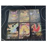 Pokemon Rare Black Foil Cards Lot
