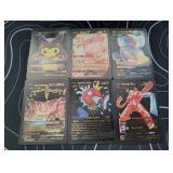 Pokemon Rare Black Foil Cards Lot