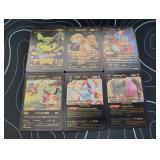 Pokemon Rare Black Foil Cards Lot