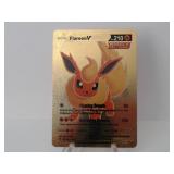 Pokemon Rare Gold Flareon V