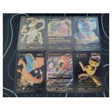 Pokemon Black Foil Cards Lot