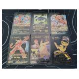 Pokemon Gold Black Cards Lot