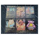Pokemon Black Foil Cards Lot