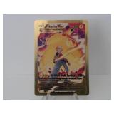 Pokemon Rare Gold Pikachu Vmax