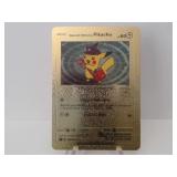 Pokemon Rare Gold Special Delivery Pkachu