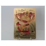 Pokemon Rare Gold Meowth Vmax