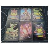 Pokemon Gold Black Cards Lot