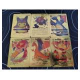 Pokemon Gold Foil Cards Lot
