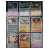 Pokemon Rare Holo Cards in Sheet