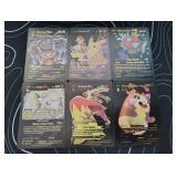 Pokemon Rare Black Foil Cards Lot