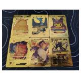 Pokemon Gold Foil Cards Lot