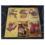 Pokemon Gold Foil Cards Lot