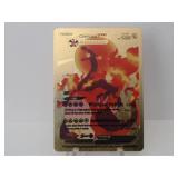 Pokemon Rare Gold Charizard Vmax