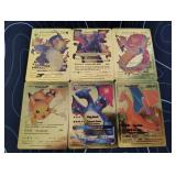 Pokemon Gold Foil Cards Lot